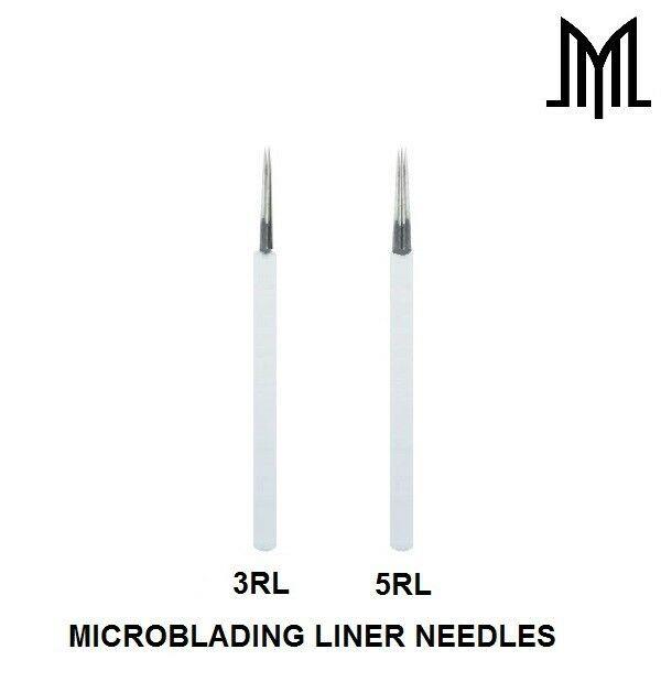 LINER Microblading Needles SPMU Permanent Makeup Manual Eyebrow Blade ...